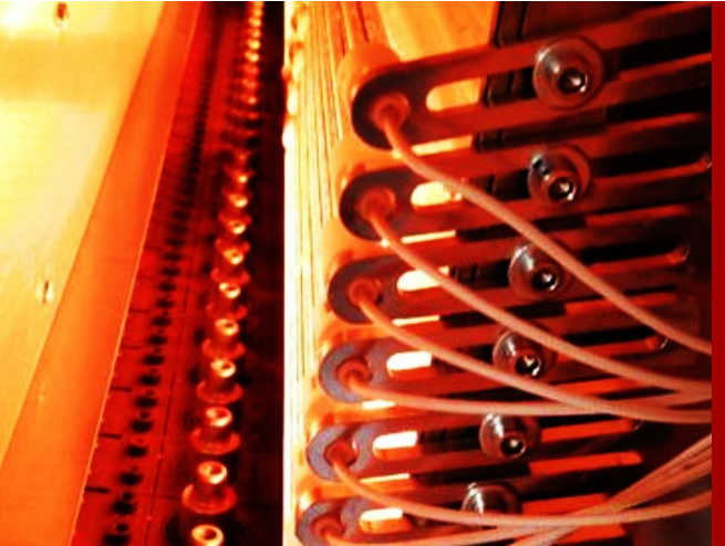 PETC blow molder heating array bulb spare