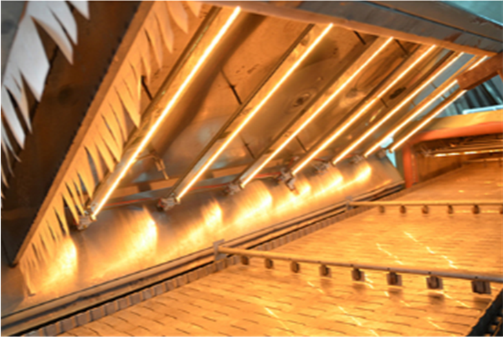 baking heating element for pizza oven